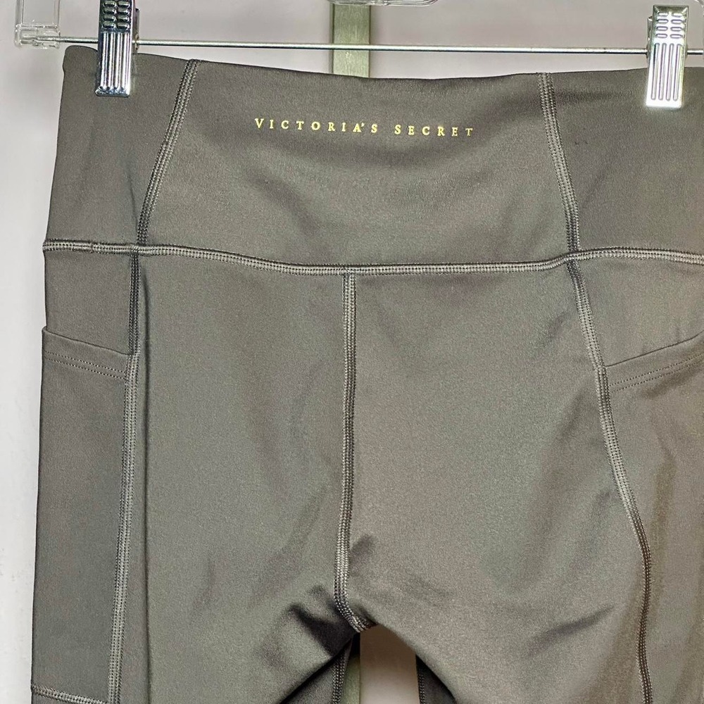 Women's VICTORIA'S SECRET leggings grey 7/8 side pockets